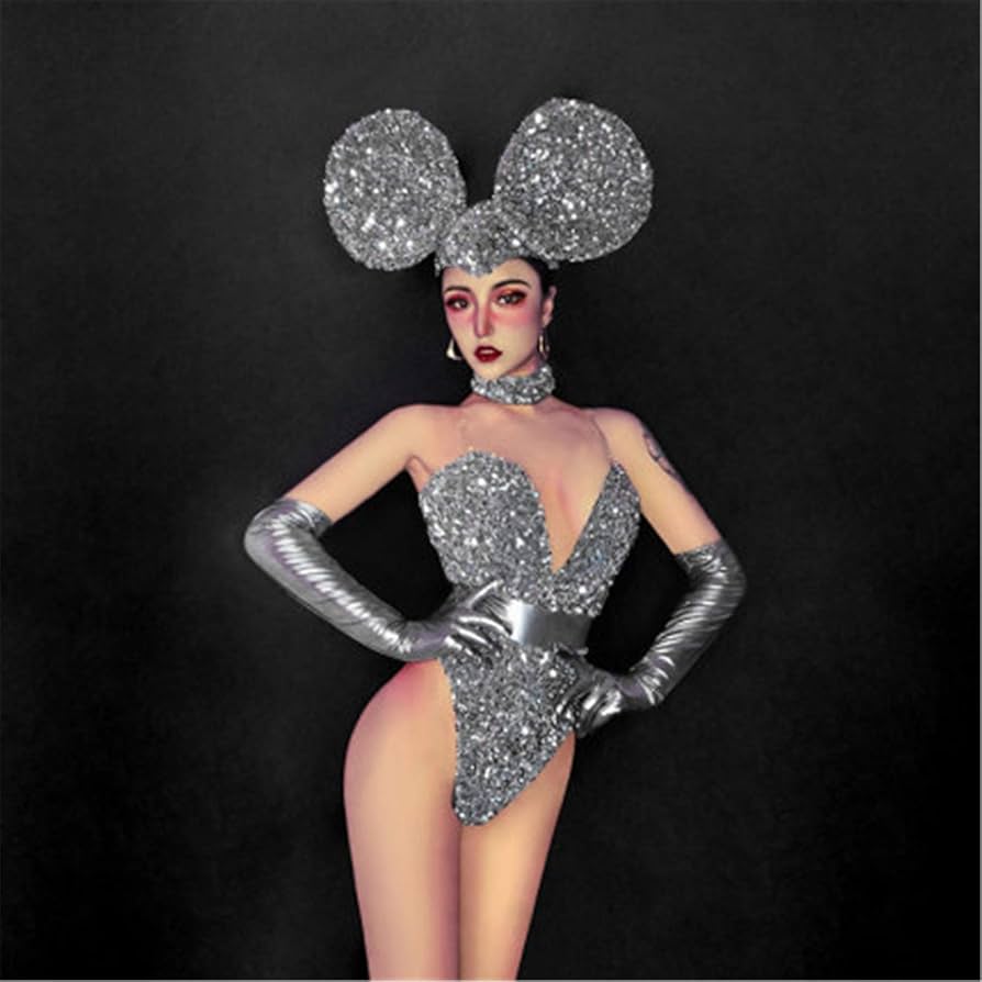 2991M　クリスタル　社交ダンス衣装　ボディースーツ　ビーズ　スパンコール　黒 Amazon.co.jp: レディーススパンコールボディスーツセクシーな